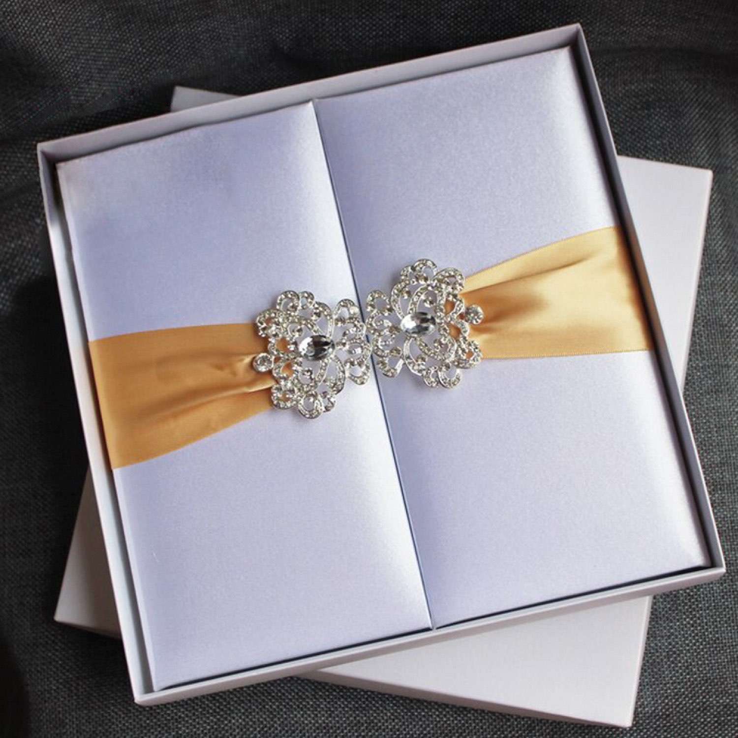 Square Hardcover Box Wedding Invitation Card Beautiful Invitation Card Customized
